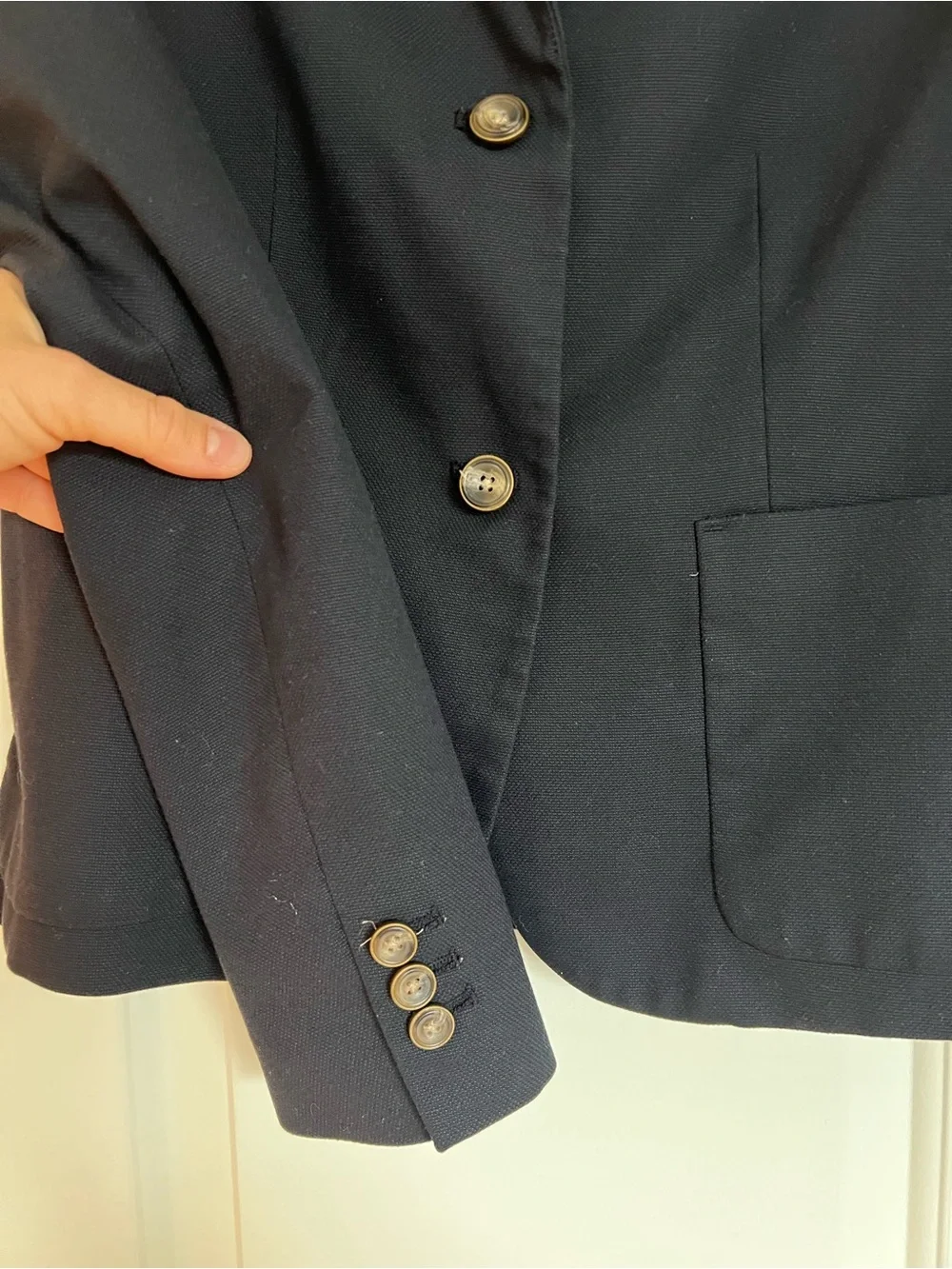 Gap Women's Navy Tailored Blazer - Size 6